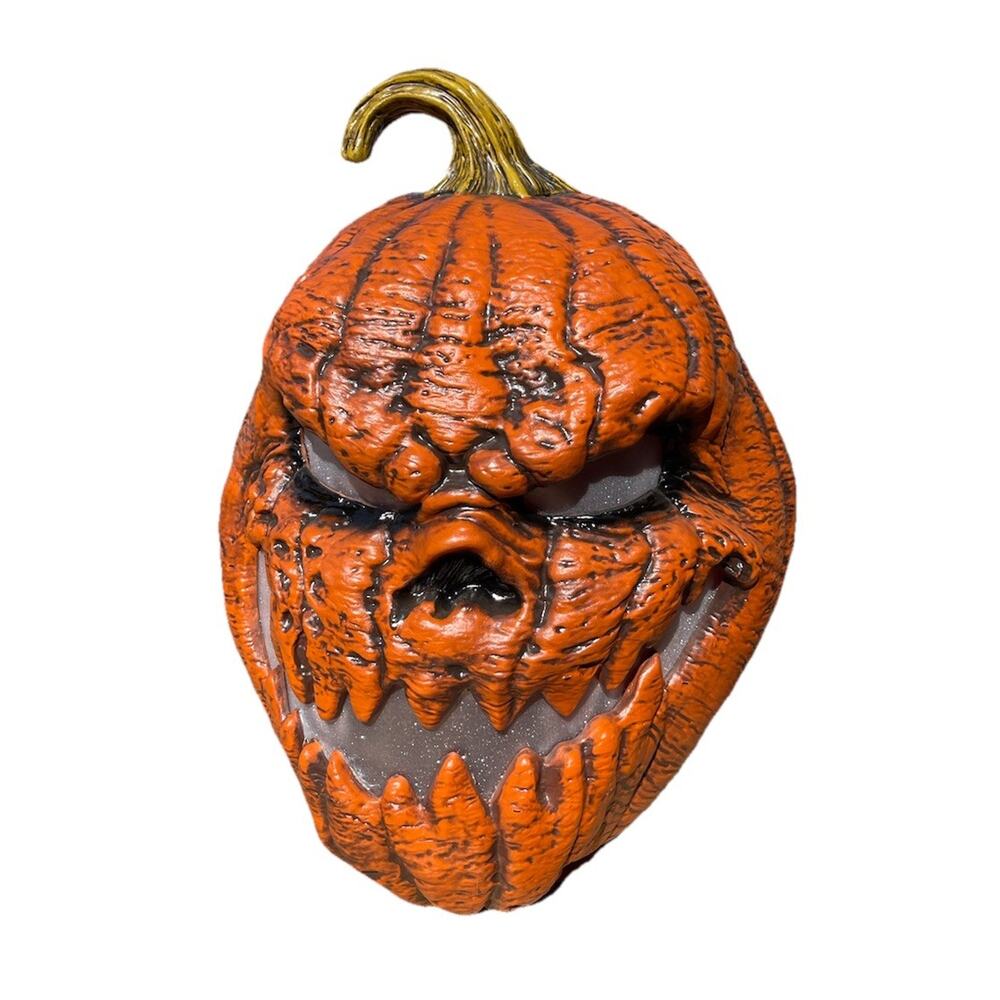 Rotten Patch Halloween Huge 25 In Pumpkin Light Up LED Jack O Lantern New